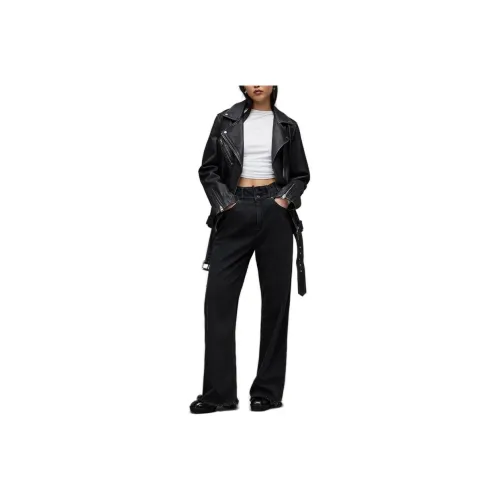 ALLSAINTS Черные Женские Джинсы