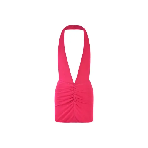 I.AM.GIA JANA Мини Платье Без рукавов Платье Женское Розовый Розовый