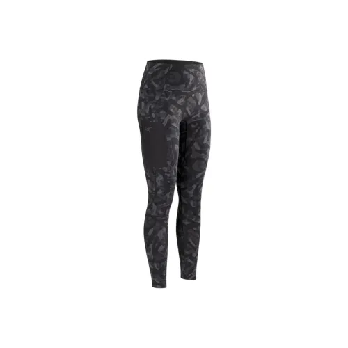 Arcteryx RHO LT FW24 Низ с принтом Женские Леггинсы Женские Черный