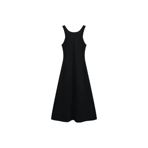 PASSCODIO Slip Платье Женское Черное