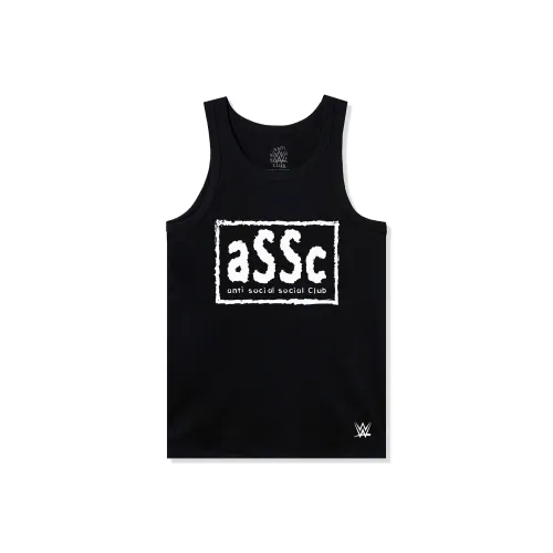 ANTI SOCIAL SOCIAL CLUB WWE Collaboration Черная Унисекс Футболка