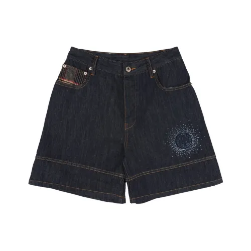 TCH Повседневные шорты женские джинсовый синий