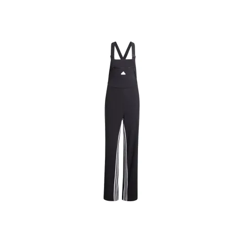 Adidas Dance All Gender Ткани вязаные Dungarees Комбинезоны Женские Черный