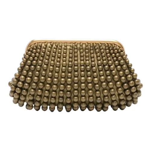 CULT GAIA Козья кожа Клатч Мини Женский Золотисто-коричневый