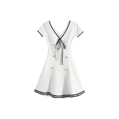 SYEEE WITH U Короткий рукав Платье Женское