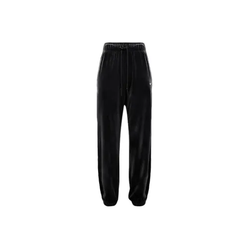 Nike Вязаные тренировочные штаны женские черные