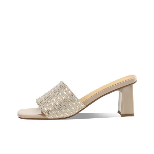 BOERDIQI Резиновая подошва устойчивая к истиранию слипоны женские