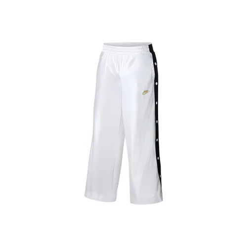 Nike Вязаные тренировочные брюки Женские Белые