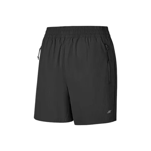 Skechers Угольно-черный 0018 Женские Повседневные шорты