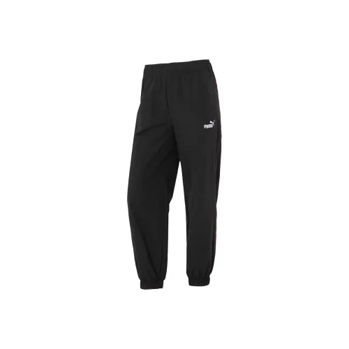 PUMA Sports Life Collection Черные Женские Вязаные Тренировочные Брюки