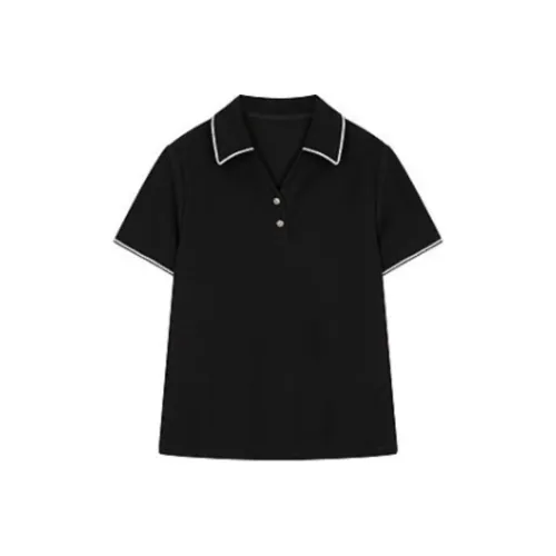 Mo Han Yi Mei Повседневный костюм женский двухкомпонентный комплект черный