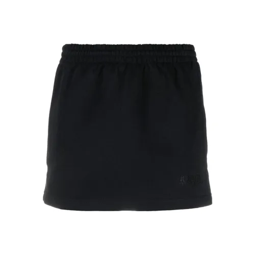 Vetements Черные Женские Повседневные Короткие Юбки