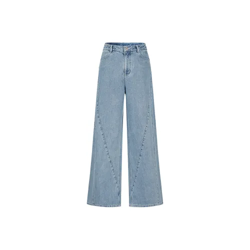 JZ. ANNAKRO Джинсы Женские Светло-Синий