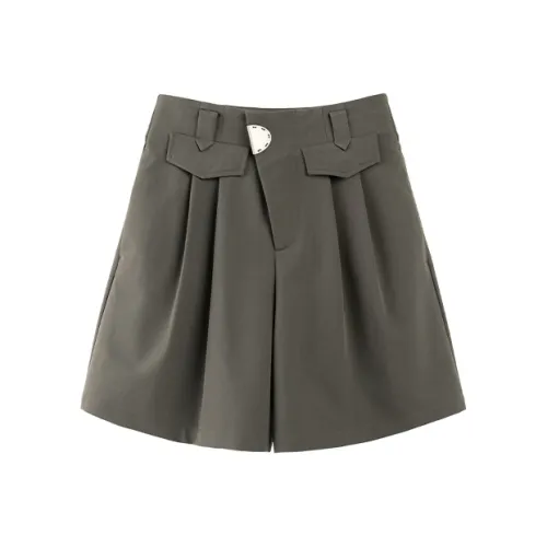 Pit Повседневные шорты женские темно-серые