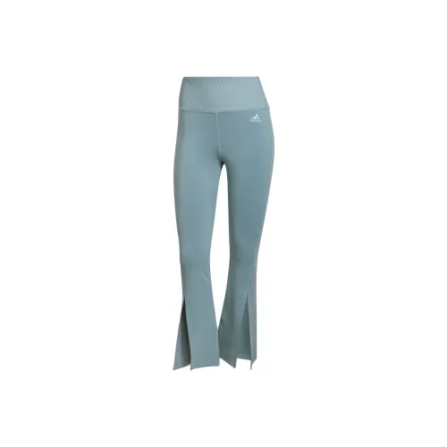 Adidas AEROREADY W Расклешенные Pt Повседневные шорты Женские Светло-синие