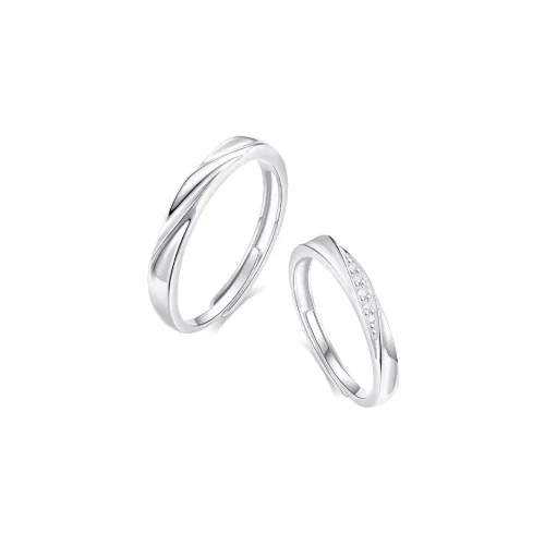 SHK Copper Alloy Zircon Ring Unisex SHK Медный Сплав Циркон Кольцо Унисекс