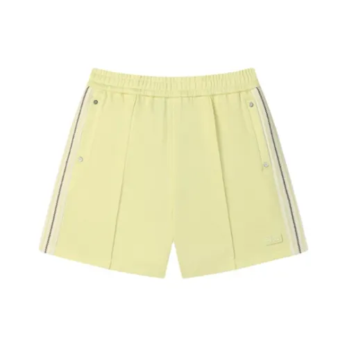 FILA ORIGINALE Повседневные шорты Женские Утка Желтый