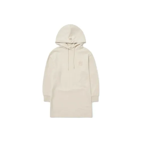 MLB Нью-Йорк Янкис Крем Женские Длинные Рукава Платья