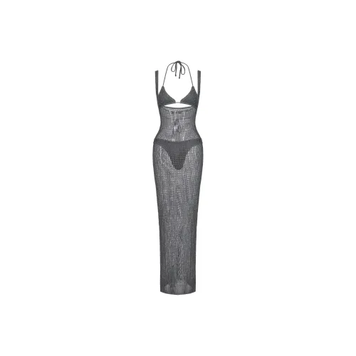 The Kript Silver Женские Слиплатья
