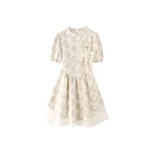 PAIN OR PLEASURE Короткий рукав Платье Женское Изображение Цвет