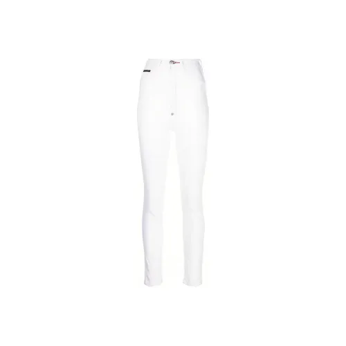 PHILIPP PLEIN Белые Женские Джинсы