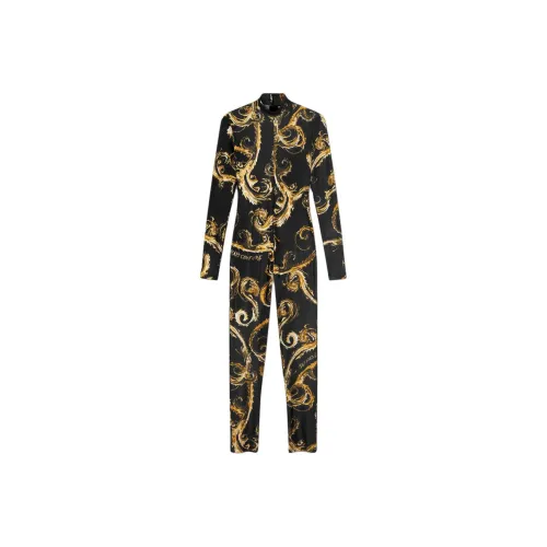 VERSACE JEANS COUTURE Черные Женские Комбинезоны