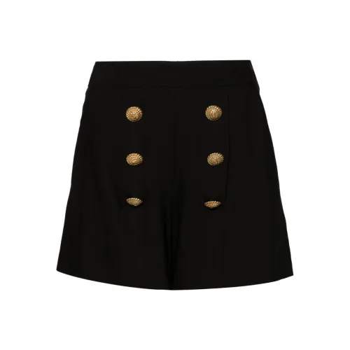 BALMAIN Черные Женские Повседневные Шорты