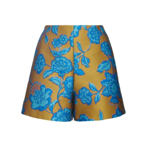 La DOUBLEJ. Повседневные шорты женские золотой синий