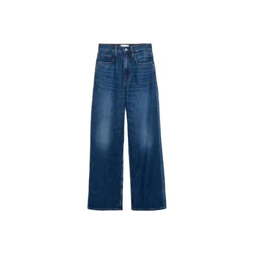 Рамка Синий Женские Джинсы