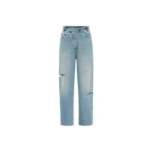 MO&CO Джинсовый синий Женские джинсы