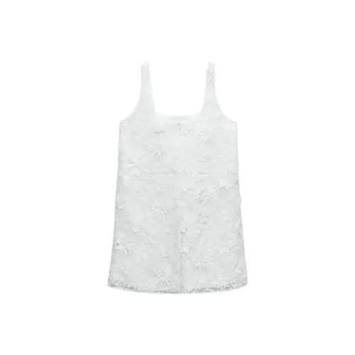 ZARA Белый Женские Слиплатья