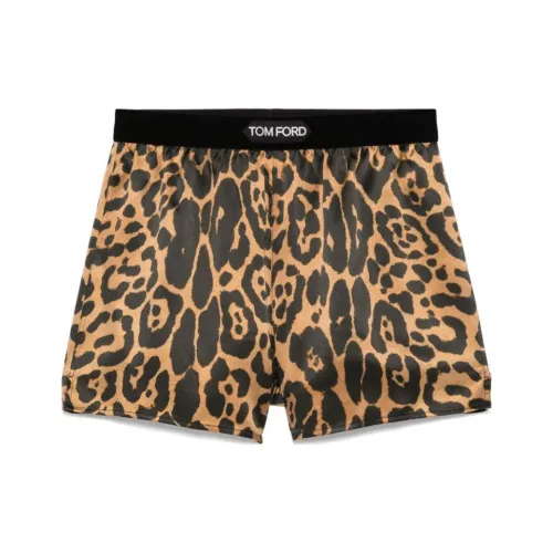 TF Повседневные шорты женские цвет верблюжий коричневый