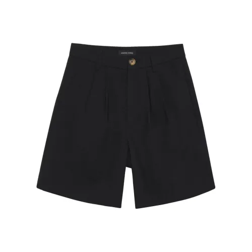 Anine Bing Повседневные шорты Женские Черные