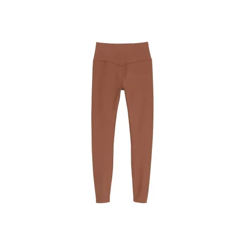 Victoria's Secret Victoria's Secret Flex Леггинсы Карамель Леггинсы Унисекс Коричневый