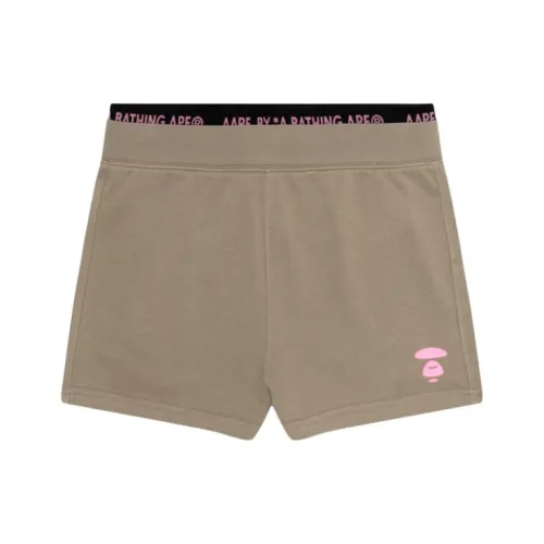 Aape Повседневные шорты женские коричневые