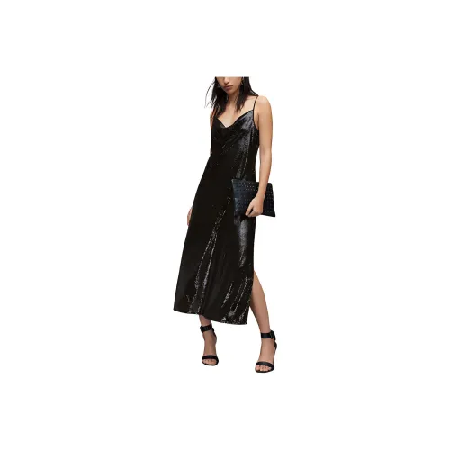 ALLSAINTS Черные Женские Слиплатья