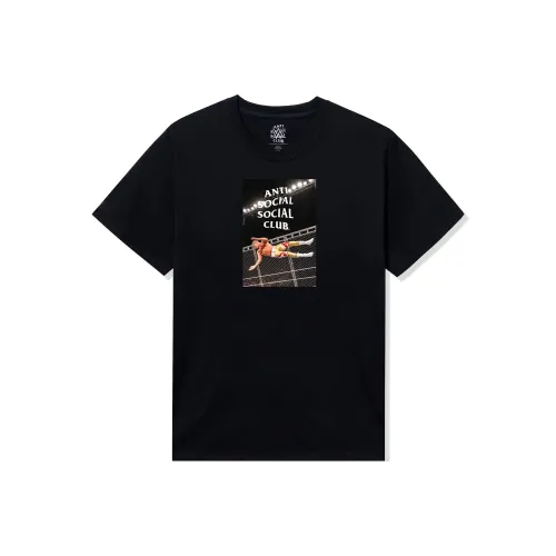 ANTI SOCIAL SOCIAL CLUB WWE Collaboration Черная Унисекс Футболка