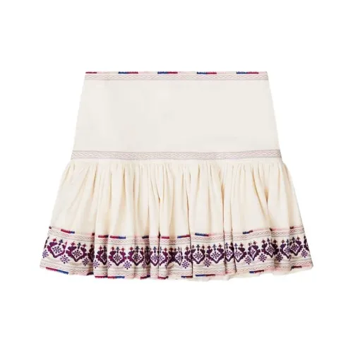 ISABEL MARANT Бежевые Женские Повседневные Короткие Юбки