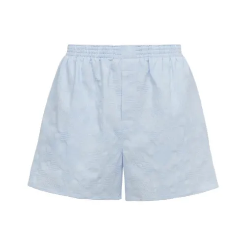 Chloe SS24 Boxers Повседневные шорты Женские Синие