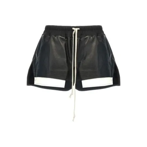 RICK OWENS Черные Женские Повседневные Шорты