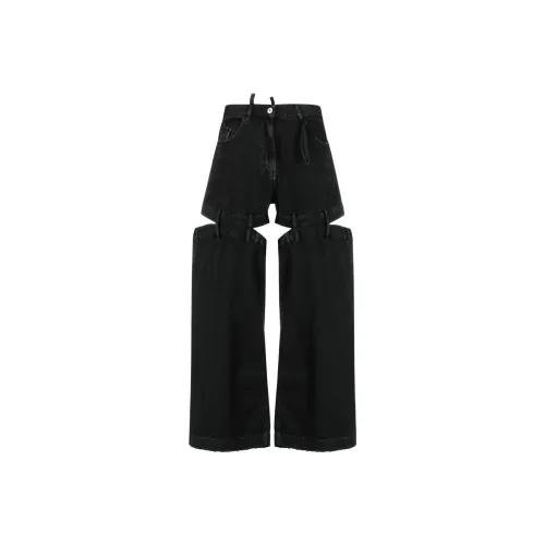 The Attico Черные Женские Джинсы