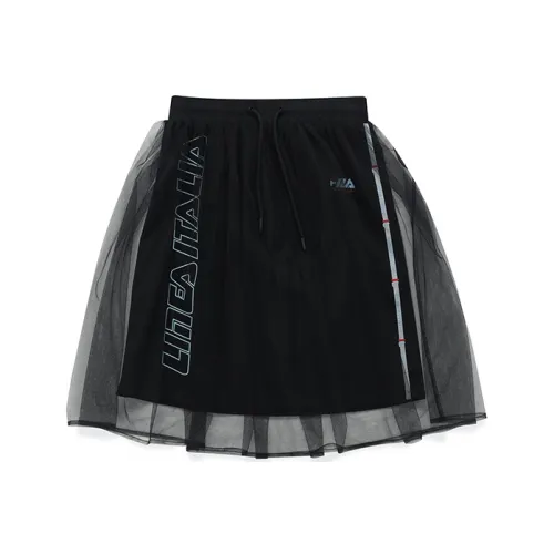 FILA FUSION Повседневные короткие юбки Женские Темно-черный