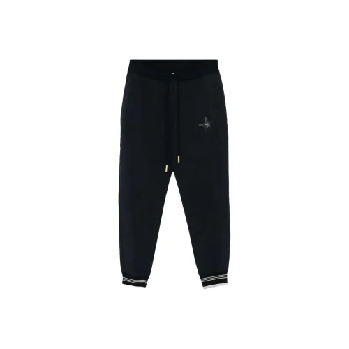 Lorena Antoniazzi Вязаные Спортивные Штаны Женские Синие