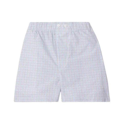 Bottega Veneta Повседневные шорты женские светло-синие