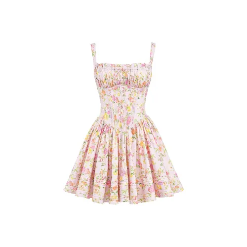 HOUSE OF CB NATASSIA Slip Платье Женское Розовое Meadow