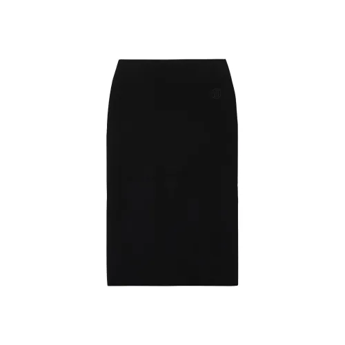 Burberry SS21 Повседневный Длинный Юбка Женские Черный