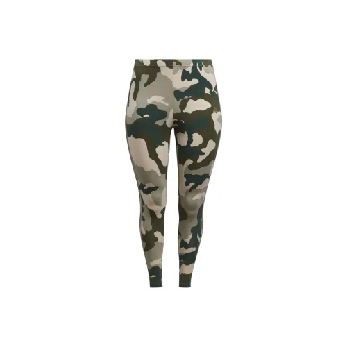 Adidas Essential Вязаные Спортивные Штаны Женские Армейский Зеленый