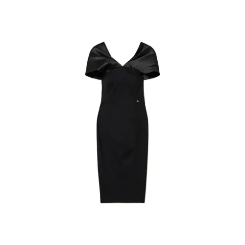 TWINSET Milano Короткий рукав Платье Женское Черное