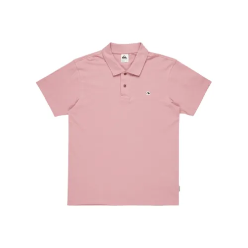 Quiksilver Мужская Поло Розовая