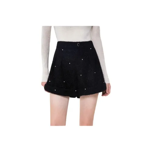 Caroline Повседневные шорты Женские Черные